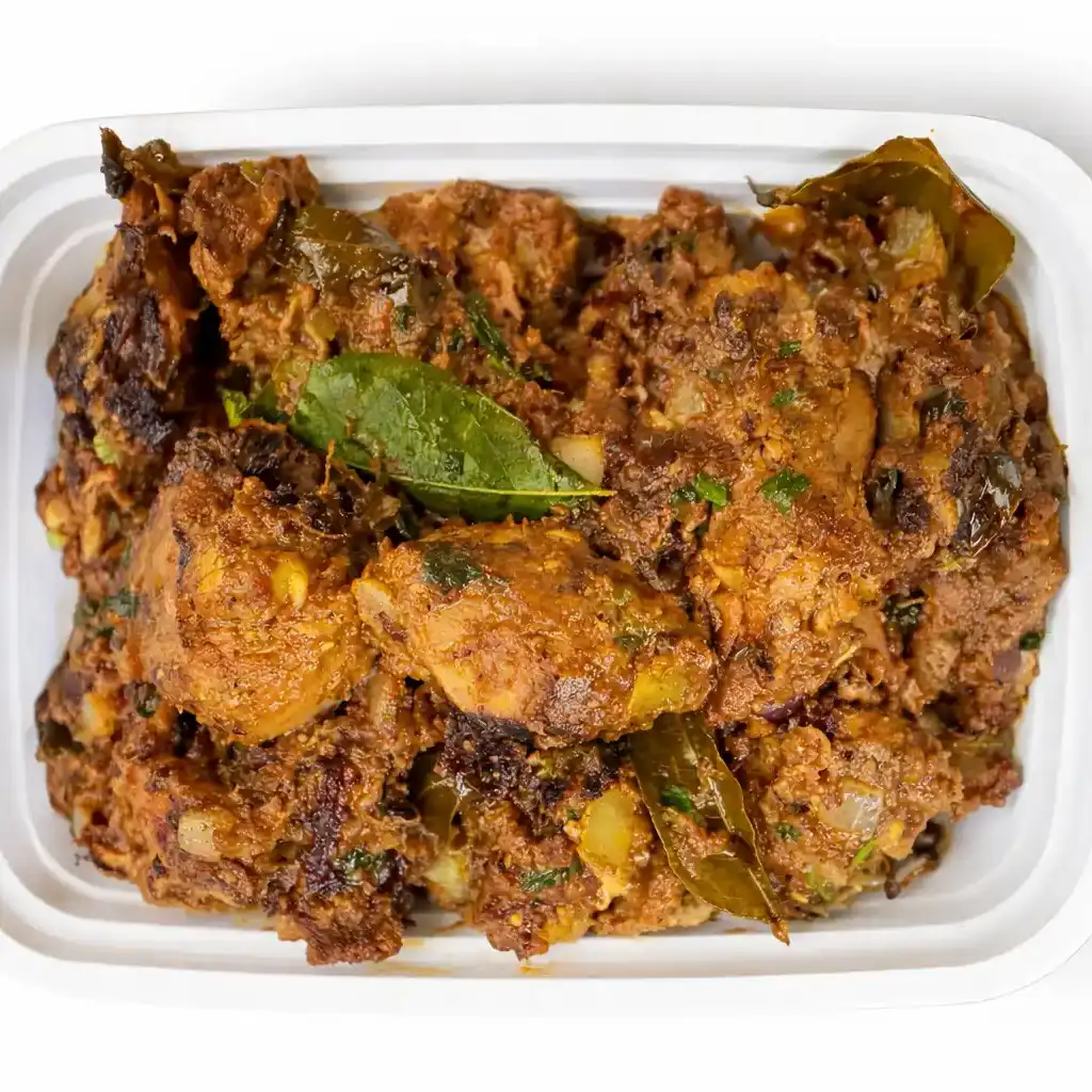 Andhra Chicken Ghee Roast at Naga's South Indian Cuisine 